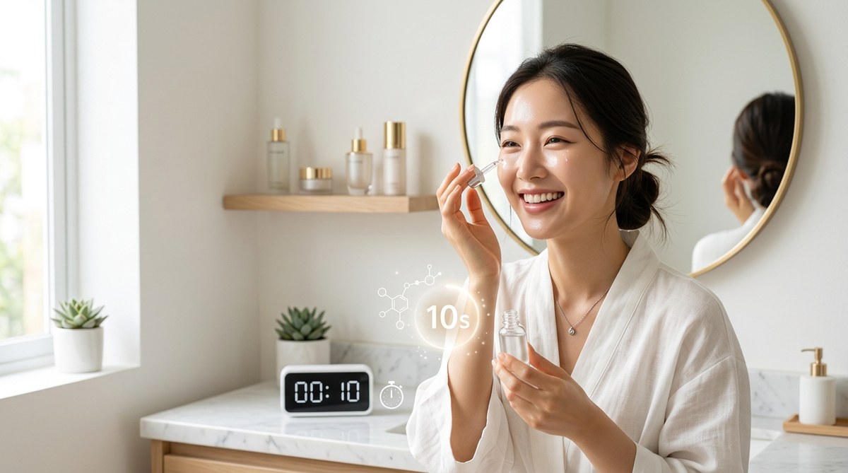 하루에 10초만 투자하면 피부가 달라진다고? 과학이 증명한 충격적 미용 습관